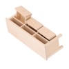 Miniature TV Cabinet Simulation Drawers Design Decorative Wooden Furniture Model