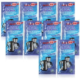 10x 15g Orofix Schnell-Entkalker - Anti-Kalk-Pulver - Entkalkung für Haushaltsgeräte, Wasserkocher, Kaffeemaschinen - Einfach anzuwenden, langanhaltend, rückstandsfrei - Kalkreiniger (10 x 15g)