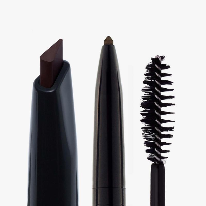 Natural & Polished Deluxe Brow Kit - Color: Ebony