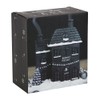 Haunted Black & White Holiday House Incense Cone Burner -