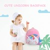 VASCHY Baby Daypack Backpacks, Smiling Unicorn, Small