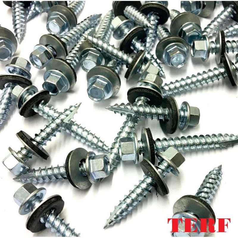 TERF® Thin Metal Corrugated Roofing Sheet to Timber Self Drilling