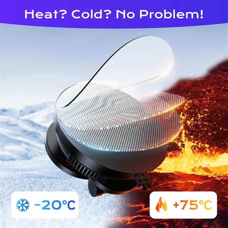 Universal XO Removable Magnetic Vacuum Suction Cup Car Phone Holder