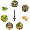 Nicecho Bulb Weed Planter with 33.5" Long Handle Tools for