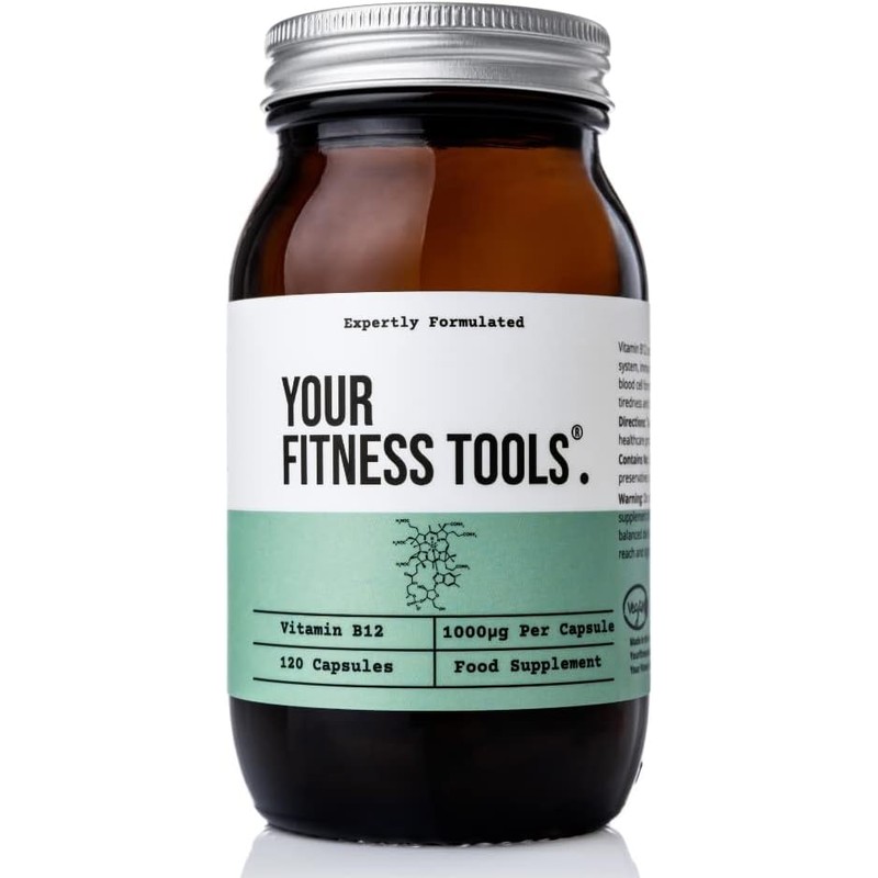 Your Fitness Tools Vegan Vitamin B12 1000MCG | 120 x