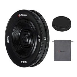 7artisans Lente F6.3 MFT M4/3 Ultrafina APS-C Prime compacta sin Espejo para cámaras Panasonic GF1, GF2, GF3, GF5, GF6, GF7, GF8, GF9, G1, G2, G4, G5, G6, G85, GH1, GH4, GH5, GH5