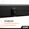 GEWO Double Aluminium Table Tennis Racket Case - Robust Table