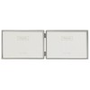 Addison Ross, Essentials Photo Frame, Silver Plate Double Landscape, 4 x 6 Inches