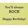 Papyrus Birthday Card (Always Rock)