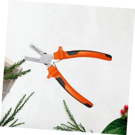 TEHAUX 2pcs Crimping Pliers 0.25-2.5mm2 Wire Crimping Tool Insulation Clamp Wire Crimper Manual Pliers Home Wiring Tool