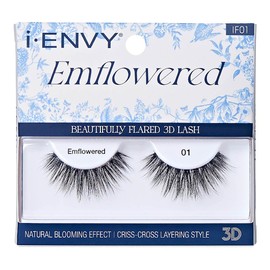 iEnvy Emflowered Natural Blooming Effect Fake Eyelashes Flared 3D False Lashes (01)