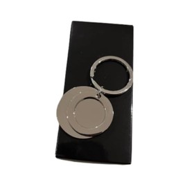 10 PCS Silver 25MM Flat Stainless Steel Keyrings, Heavy Duty Keychain Rings Split Keyring Loops Flat O-Ring for Home Car Office