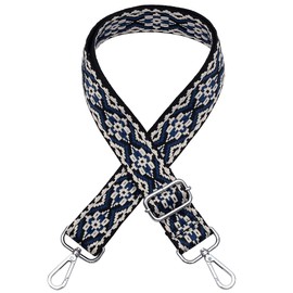 Colourful shoulder bag strap, width 3.8 cm, adjustable length 75–135 cm, for shoulder bag, carry bags