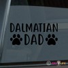 Mister Petlife Dalmatian Dad Sticker Vinyl Auto Window Carriage fire