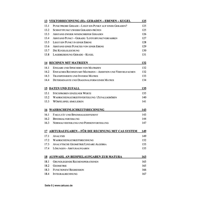 CALCUSO Professional Book Compatible with Calculator Casio Classpad II (fx-CP400)