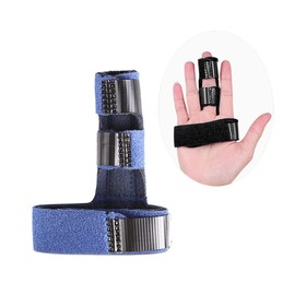 VOANZO Finger Splint Trigger Finger Support with Integrated Aluminium Bar for Sprains and Tendon Release