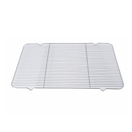 Winco Icing/Cooling Rack with Built-in Feet, 16.25-Inch by 25-Inch, Medium, Chrome