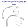 TIESOME Bike V Brake Noodle Cable Guide Pipe Set, with