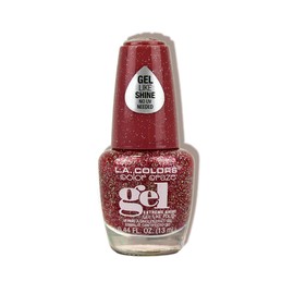 L.A. COLORS Demo - Color Craze Shimmer Gel Polish, Crush CNL284