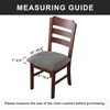 Genina Waterproof Seat Covers for Dining Room Chairs Covers Dining