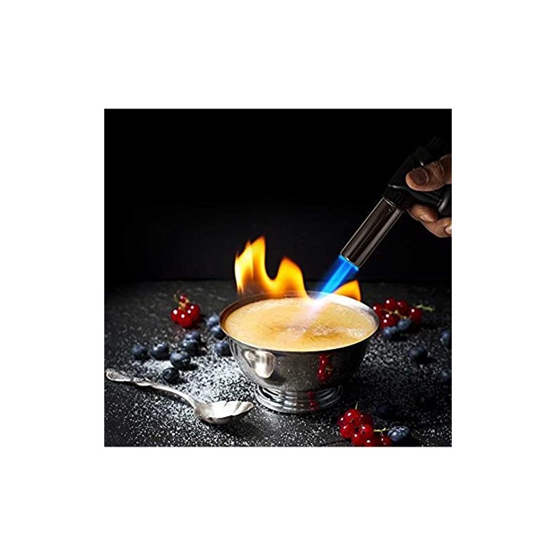 Aleissi | Antorcha Soplete Encendedor, Recargable para Repostería y Postres