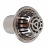 WGFOIP Stainless Steel Dome Floor Drain Strainer, Non Blocking Rain