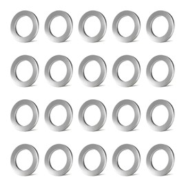 20 PCS Oil Drain Plug Gasket, M14 Heat-Resistant & Leakproof Oil Crush Sealing Washer, Vehicle Differential Transmission Drain Plug O-Ring, for OEM 94109-14000, 21513-23001, Honda, Accord, Acura, Kia