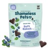 Shameless Pets Soft-Baked Dog Treats, Blueberried Treasure - Natural &