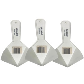 Goodell TROWEL (3 PACK) Inside Corner Plastic Drywall Corner Shaping Tool, White