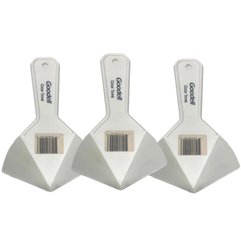 Goodell TROWEL (3 PACK) Inside Corner Plastic Drywall Corner Shaping
