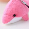 Toyvian 5 Pieces Plush Small Dolphin Decor Pendant for Key