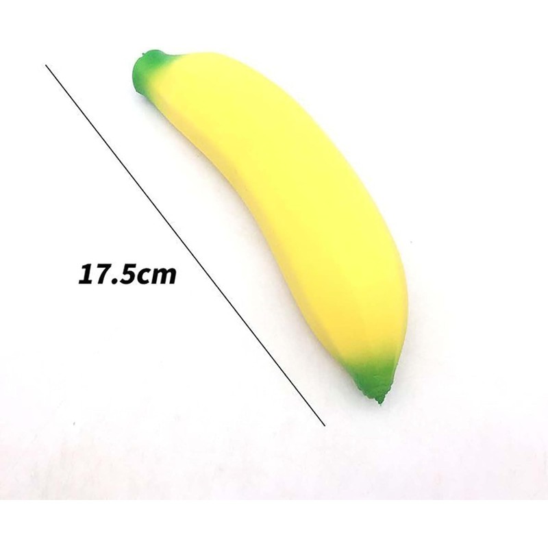 Wobble Banana Anti-Stress Aid for Adults - Stretchy Crush Decoration