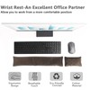 Keyboard Mouse Wrist Rest Bean Bag Set, Ergonomic Wrist Rest