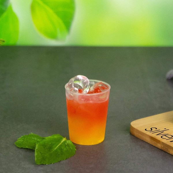 100x Plastic Shot Glasses 2cl / 4cl, Crystal Clear Shot