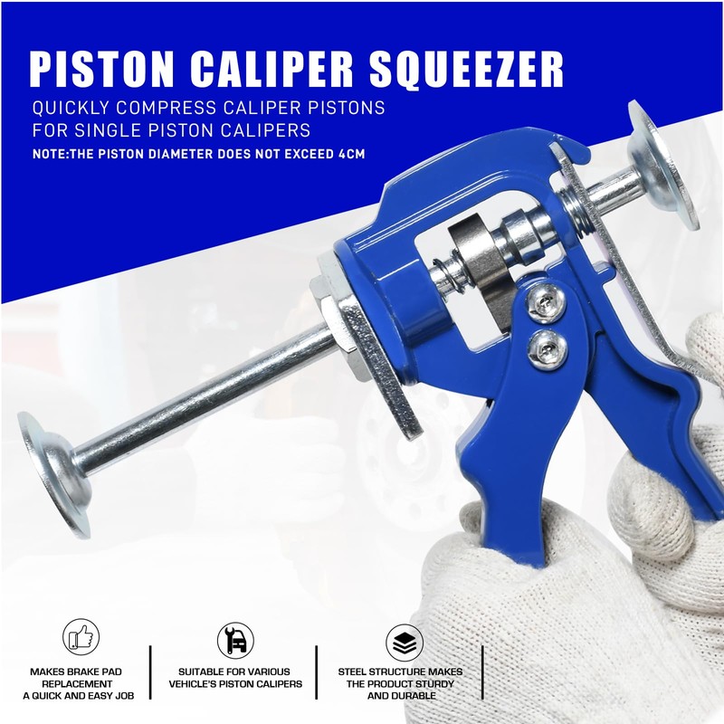 PESIKO 24300 Single Speedy Brake Pad Spreader, Brake Piston Brake