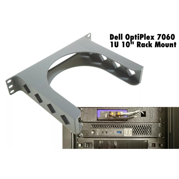 WOP 10" Rack Mount Holder Bracket for DELL OptiPlex 7060