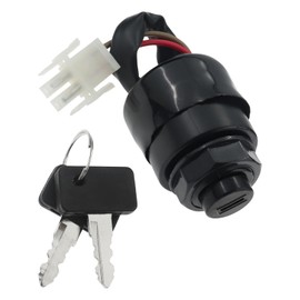 Ignition Switch Key Fits for Yamaha Golf Cart Gas Electric G11 G16 G20 G21 G22 1996-2004 Replace JN8-82510-09 JN8-82510-01 JN8-82510-00