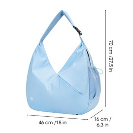 Ceneda Sports Bag for Women Sports Travel Bag with Hidden Yoga Mat Holder and Shoe Compartment Workout Dance Tote Bag with Wet Compartment Overnight Weekend Bag for Travel Yoga