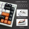 MOLGRIA G84 Compact Mechanical Keyboard, Cherry Profile Hot-Swappable RGB Backlit