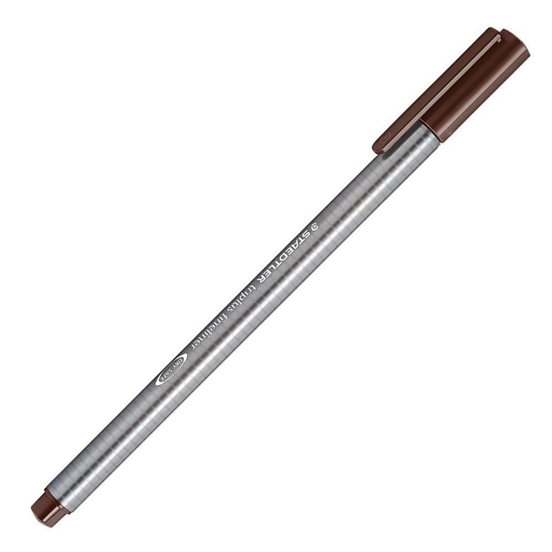Staedtler Triplus Fineline 334 – Superfine Tip 0.3 mm Sepia