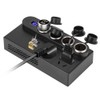 200W Car Inverter 12-24V to 7USB Fast Charger Voltage Power