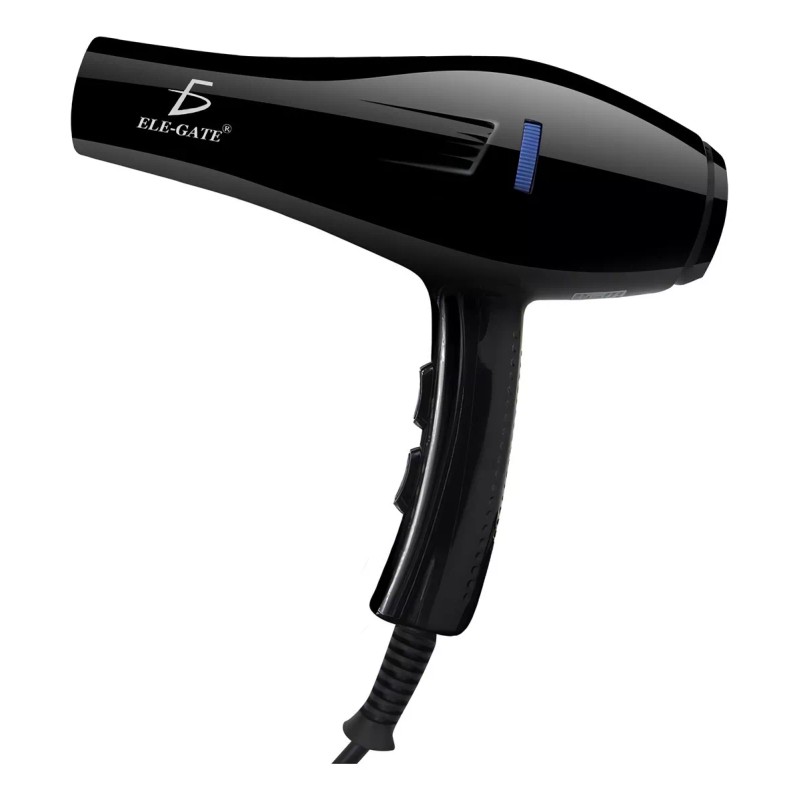 Ele-Gate Secadora De Cabello Profesional Portátil 1000w Frio Calor Color