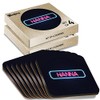 8 x Square Coasters - Neon Sign Design Hanna Name