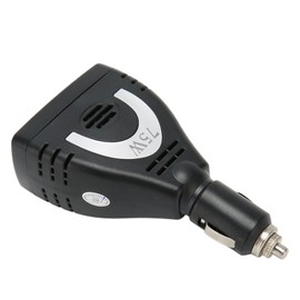 75W Car Inverter 12V to 220V USB Charging Port Low Voltage Protection Stable Output Vehicle Power Converter