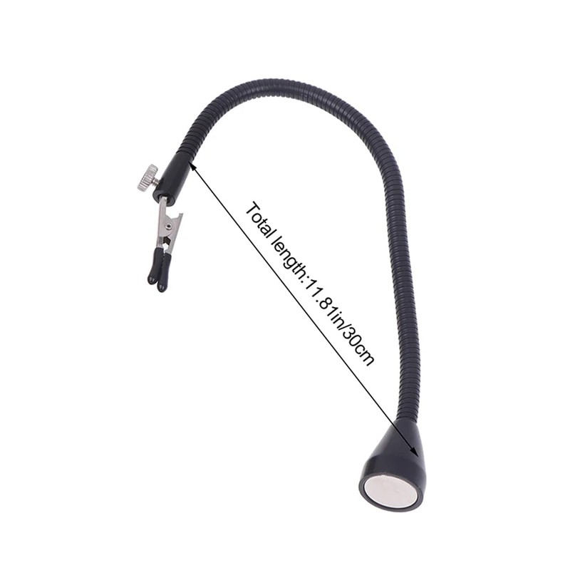 Magnetic Helping Hands Third Hand Tool Flexible Metal Arms Alligator