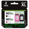 Firstoner 2 Pack 901XL Ink Cartridges For HP Officejet J4550