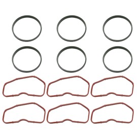 Vkinman 12Pcs 079129717B Upper Lower Intake Manifold Gaskets Replacement for S4 S5 A6 A7 A8 Q5 Q7 SQ5 2009-2019, Replace 079129717D