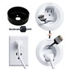 ECHOGEAR in-Wall Cable Management Kit for Power & Low Voltage