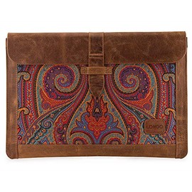 Londo Top Grain Leather MacBook Bag - Laptop Sleeve for MacBook Pro and MacBook Air - 15 Inch - 15.5 Inch - 16 Inches - Compatible with M1 and 2020 Model