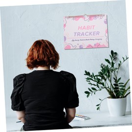 Tofficu Standing Habit Tracker Planner Large Weekly Planner Undated Habit Journal Goal Tracker